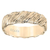 Diana 14K 7mm Yellow Gold Soft Sand Band Wedding Band