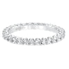 Artcarved Bridal Mounted with Side Stones Contemporary Eternity Diamond Anniversary Band 14K White Gold