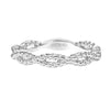 Artcarved Bridal Band No Stones Anniversary Wedding Band 14K White Gold