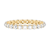 Artcarved Bridal Mounted with Side Stones Classic Rose Goldcut Diamond Anniversary Band 14K Yellow Gold