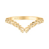 Artcarved Bridal Band No Stones Classic Lyric Anniversary Ring 14K Yellow Gold