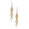 Frederic Duclos Sterling Silver Yellow Gold Plated Jacqueline Earrings