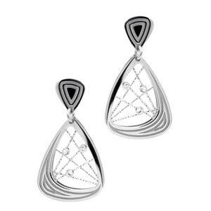 Frederic Duclos Sterling Silver Madelaine Earrings