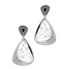 Frederic Duclos Sterling Silver Madelaine Earrings