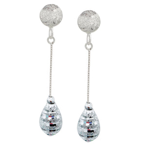 Frederic Duclos Sterling Silver Sparkle Earrings