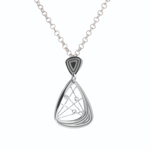 Frederic Duclos Sterling Silver Madelaine Necklace