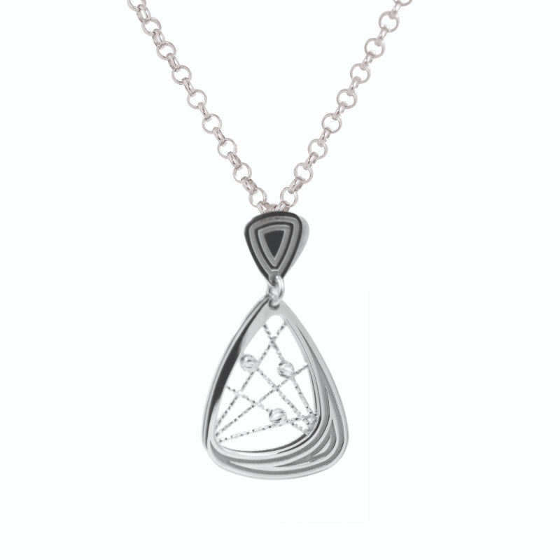 Frederic Duclos Sterling Silver Madelaine Necklace