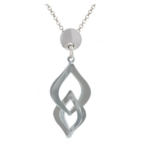 Frederic Duclos Sterling Silver Dream Catcher Necklace